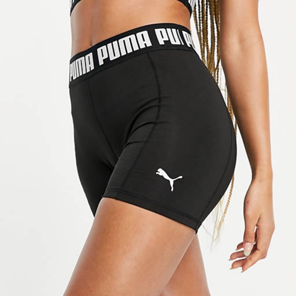 Puma | Training Strong Shorts | Black, White